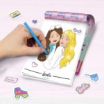 Книжка за оцветяване Barbie с блясък, Lisciani - Image 2