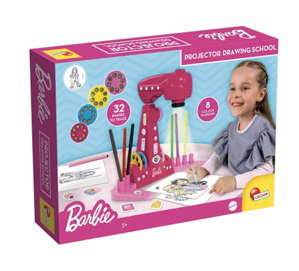 Творчески комплект Barbie Проектор за рисуване, Lisciani
