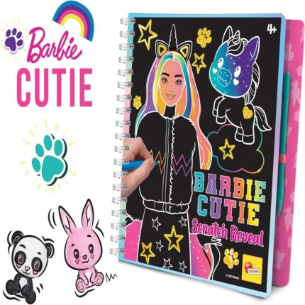Скречбук Barbie Сладурче, Lisciani