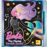 Скречбук Barbie Русалка, Lisciani - Image 2