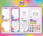 Творчески комплект Care Bears 2 в 1 раница с комплект за рисуване, Lisciani - Image 4