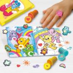 Творчески комплект Care Bears Книжка със стикери и печати, Lisciani - Image 3