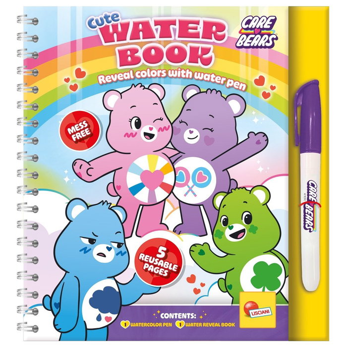 tvorceski-komplekt-lisciani-care-bears-knizka-za-risuvane-s-voda-6a3ed5610bfc0 Творчески комплект Care Bears Книжка за рисуване с вода, Lisciani