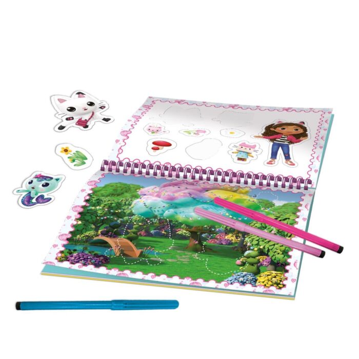 tvorceski-komplekt-lisciani-gabbys-dollhouse-knizka-s-aktivnosti-purr-ific-6905f34b408f8 Книжка с активности Gabby's Dollhouse Purr ific, Lisciani