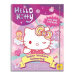 Творчески комплект Hello Kitty Книжка за оцветяване със стикери, Lisciani