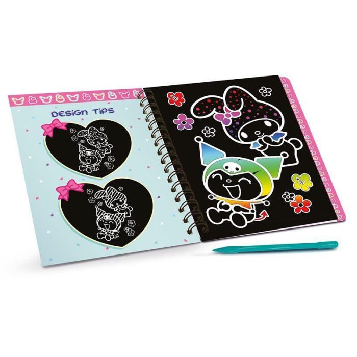 tvorceski-komplekt-lisciani-my-melody-kuromi-scratch-reveal-skrecbuk-6905f01a354e0 Скречбук My Melody and Kuromi, Lisciani