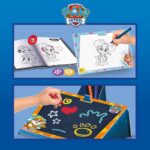 Комплект за рисуване Paw Patrol 2 в 1, Lisciani - Image 3
