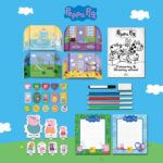 Творчески комплект Peppa Pig 2 в 1 раница с комплект за рисуване, Lisciani - Image 3