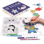 Комплект за рисуване Stitch със светеща дъска, Lisciani - Image 4