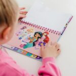 Книжка за оцветяване Disney Princess 2 в 1, Totum