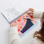Книжка за оцветяване и стикери Frozen 2 в 1, Totum - Image 3