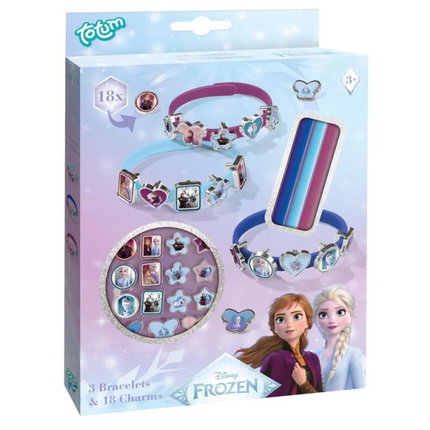 Творчески комплект Frozen направи си сам гривни 3 броя, Totum