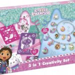 Гривни и рисуване Gabby's Dollhouse 2 в 1, Totum