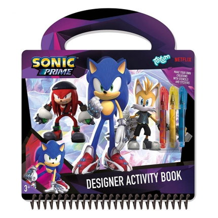 Книжка с активности Sonic Designer, Totum