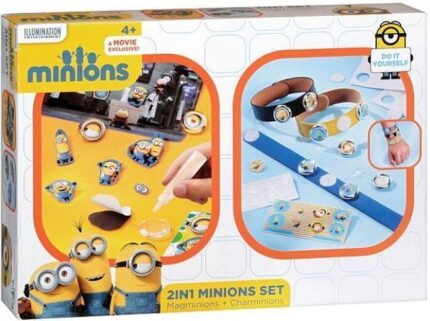 Творчески комплект Minions 2 в 1, Totum