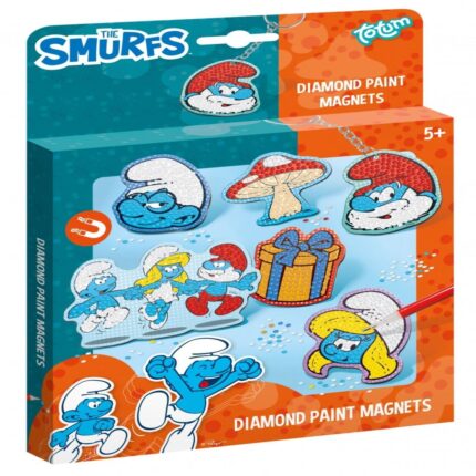 Диамантени магнити Smurfs, Totum