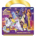 Творчески комплект Unicorn academy Книжка с активности, Totum