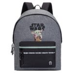 Ученическа раница Baby Yoda Mandalorian, Kstationery