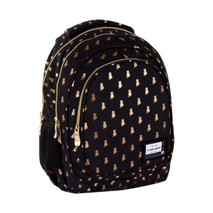 Ученическа раница AB330 Golden Kitty, 39 см, Head