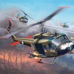 Сглобяем модел Въртолет Bell UH 1H, Revell