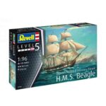 Сглобяем ветроходен кораб H.M.S. Beagle 178 части, Revell - Image 6