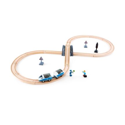 Влакова композиция с 8 фигури за безопасност, Hape