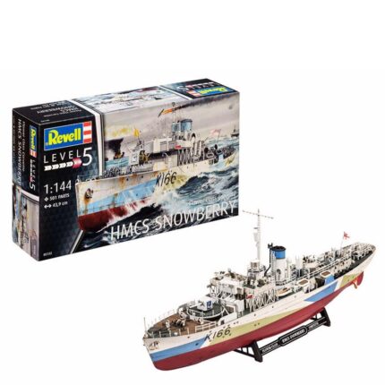 Сглобяем модел HMCS Snowberry, Revell