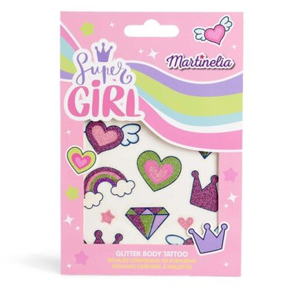 Временни татуировки Super Girl 12 броя, Martinelia