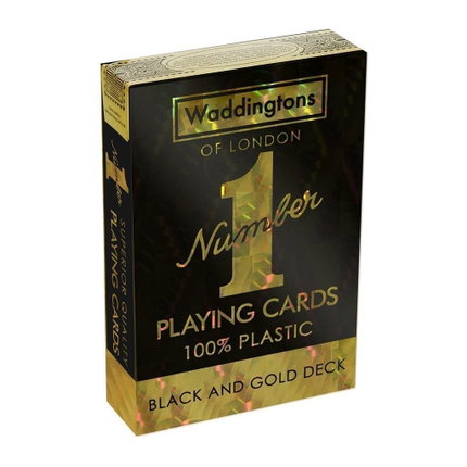 Уедингтън карти за игра Black and Gold, Winning Moves