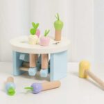 Дървена игра с чукче Овощна градина, Classic World - Image 5