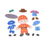 Игра за нанизване Професии за момчета, Classic World - Image 3