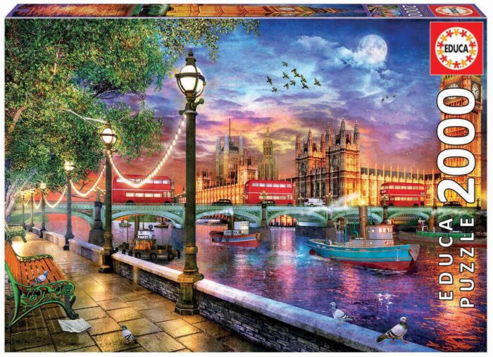 zalez-v-london-dominik-dejvisan-pazel-2000-casti-image_64c758c8400d9 Пъзел Залез в Лондон 2000 части, Educa