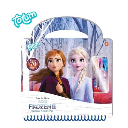 Книжка с активности Frozen 70 части, Totum