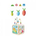 Занимателен куб Център с активности, 8 части, Hape - Image 4