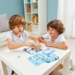 Занимателна игра 2 в 1 Морски шах и Змий и стълби, Hape - Image 3