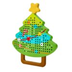 Магнитна дъска за рисуване Коледна елха, Hape - Image 2