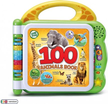 Детска книжка 100 животни, VTech