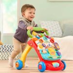 Занимателна проходилка 2 в 1 синьо червена, VTech - Image 3