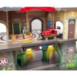 Многоетажен гадски ЖП комплект 58 части, Hape - Image 4