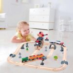 ЖП комплект с товарно депо, Hape - Image 3