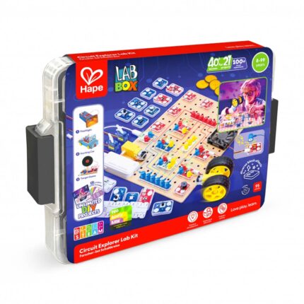 LabBox лаборатория за вериги 95 части, Hape