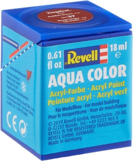 Акрилна боя Aqua Reddish Brown, мат, 18 мл, Revell