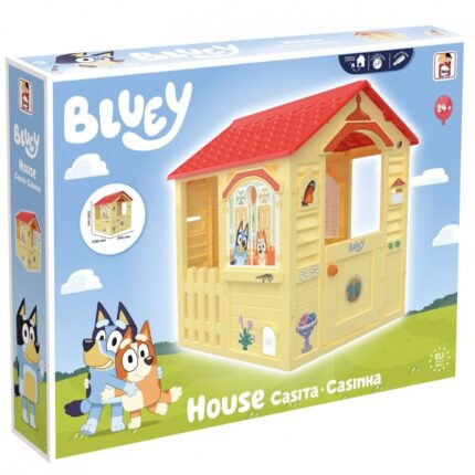Детска къща за игра Bluey, 84 × 103 × 104 см, Chicos