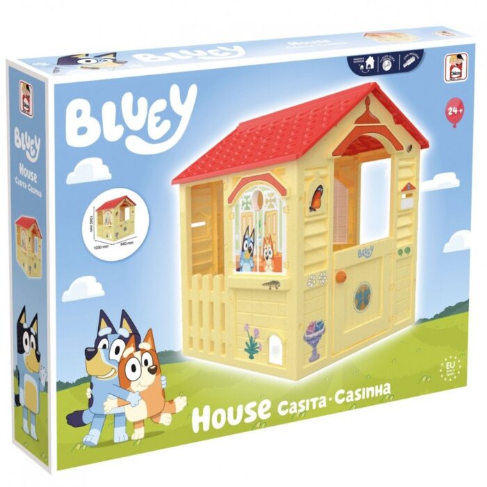 Детска къща за игра Bluey, 84 × 103 × 104 см, Chicos Детска къща за игра Bluey, 84 × 103 × 104 см, Chicos