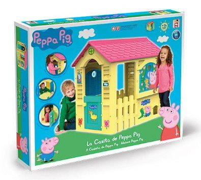 Детска къща за игра Peppa Pig, 84 × 103 × 104 см, Chicos