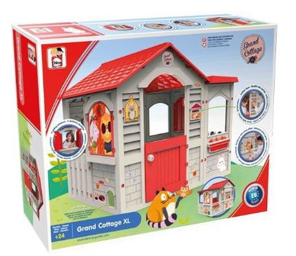 Детска къща за игра Вила XL, 122 × 103 × 104 см, Chicos
