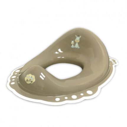 Детска тоалетна седалка Zebra противохлъзгаща кафява, Maltex