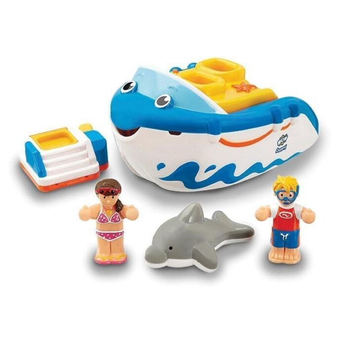 Играчка за къпане Лодка за гмуркане Дани, WOW Toys Играчка за къпане Лодка за гмуркане Дани, WOW Toys