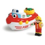 Играчка за къпане Пожарен катер Феликс, WOW Toys