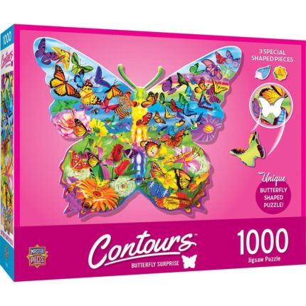 Пъзел Пеперуда, 1000 части, MasterPieces